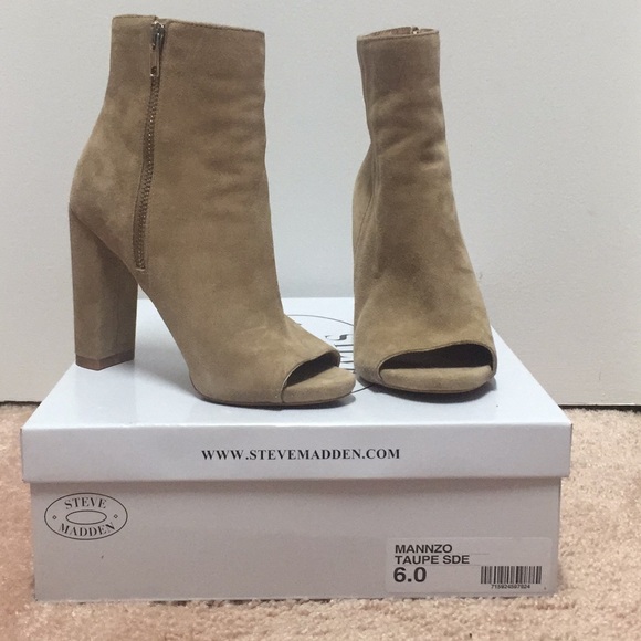 steve madden jillian bootie taupe